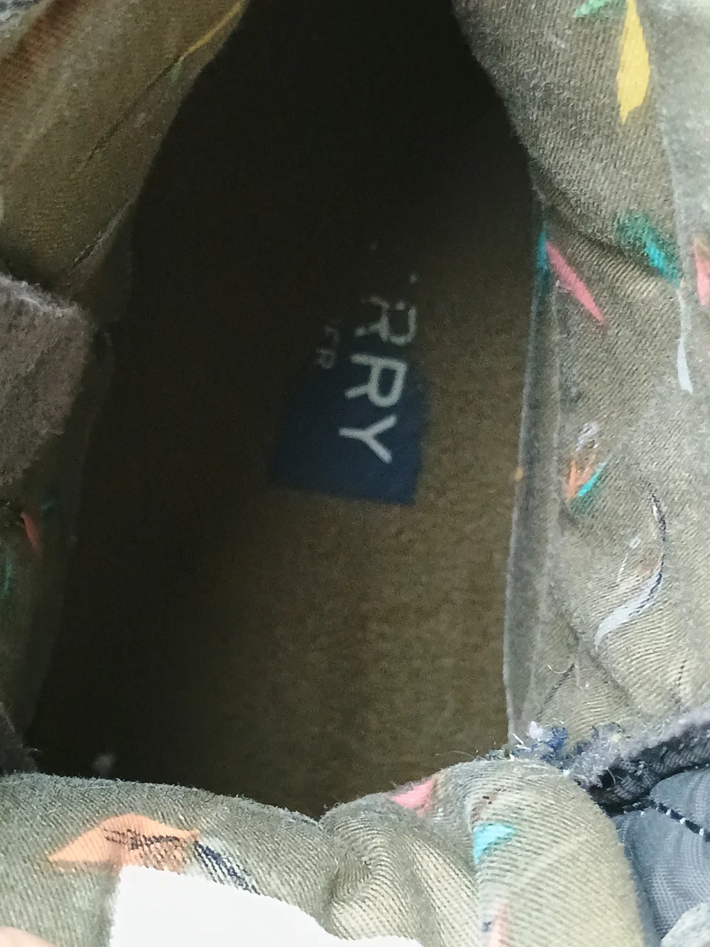 Sperry  Top-Sider Size 5 Navy and Gray Saltwater Quilted Duck Boots - Waterproof